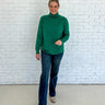 Green Turtle Neck Sweater FINAL SALE - STILOSA