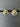 Gold Quilted Button Stud Earrings - STILOSA