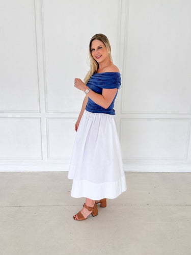 Capri Coast Convertible Knit Top - STILOSA