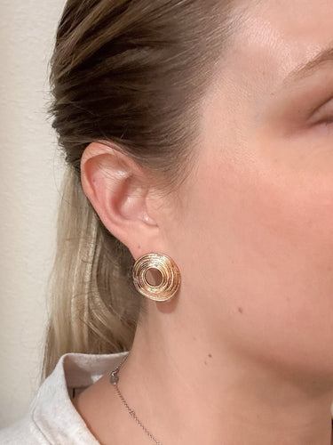 Brielle Ripple Studs - STILOSA