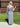 Navy Harbor Gingham Maxi - STILOSA