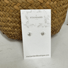 CZ Studs 5mm Gold - STILOSA