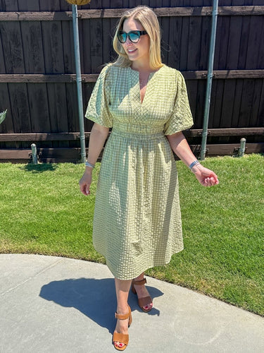 Fresh Picked Midi Dress - STILOSA