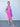 Coral Bloom Linen Blend Dress - STILOSA