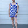Blue Coast Linen Blend Tank - STILOSA