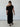 Chocolate Velvet Rhinestone Off-Shoulder Maxi Dress - STILOSA