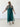 Green Tartan Sheer Overlay Maxi Dress - STILOSA