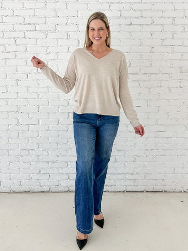 Everyday Luxe Sweater – Sand - STILOSA