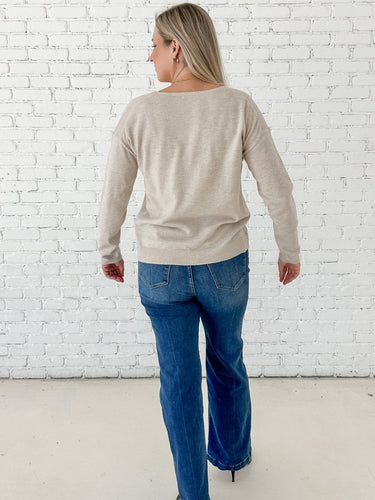 Everyday Luxe Sweater – Sand - STILOSA
