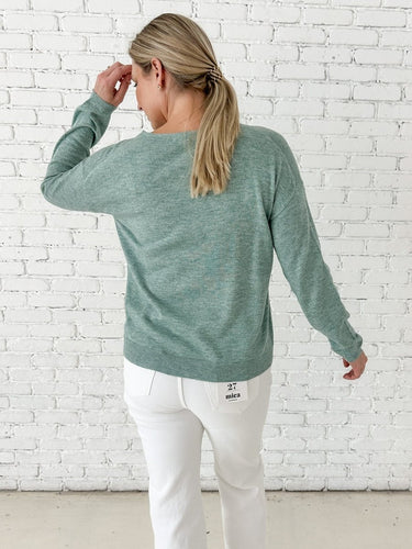 Everyday Luxe Sweater – Sage - STILOSA