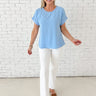 Light Blue Everyday Top - STILOSA