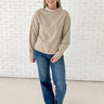 Refined Ease Mock Neck Blouse - STILOSA