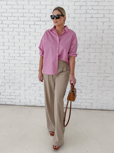 Refined Ease Pleated Trouser - STILOSA