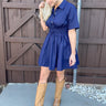 Navy Everyday Classic Dress FINAL SALE - STILOSA