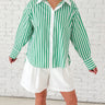 Fresh Start Stripe Button Down - STILOSA