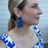 Costal Blue Clay Earrings - STILOSA