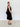 Black Satin Midi Skirt - STILOSA