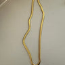 18" Gold Snake Chain Necklace | 14K Gold Dipped - STILOSA