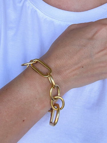 Stirrup Link Toggle Bracelet - STILOSA