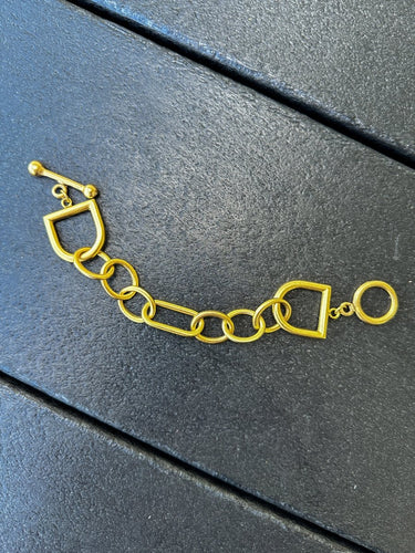 Stirrup Link Toggle Bracelet - STILOSA