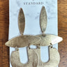 Sloane Sculpted Drop Earrings - STILOSA